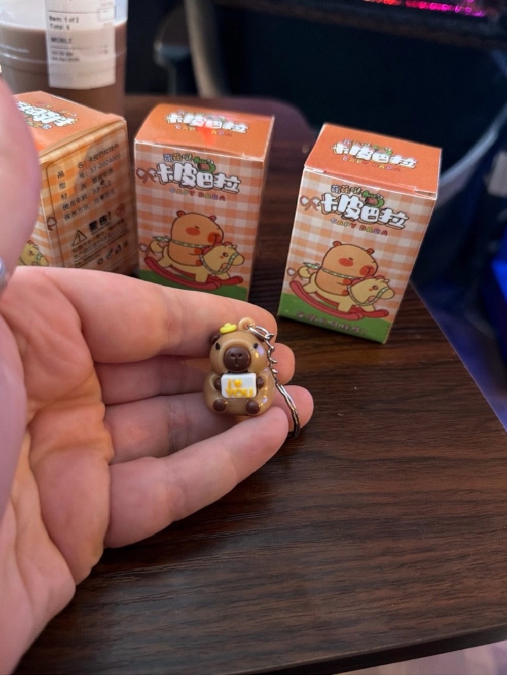 Capybara Keychain Blind Box - Picture 2 of 5